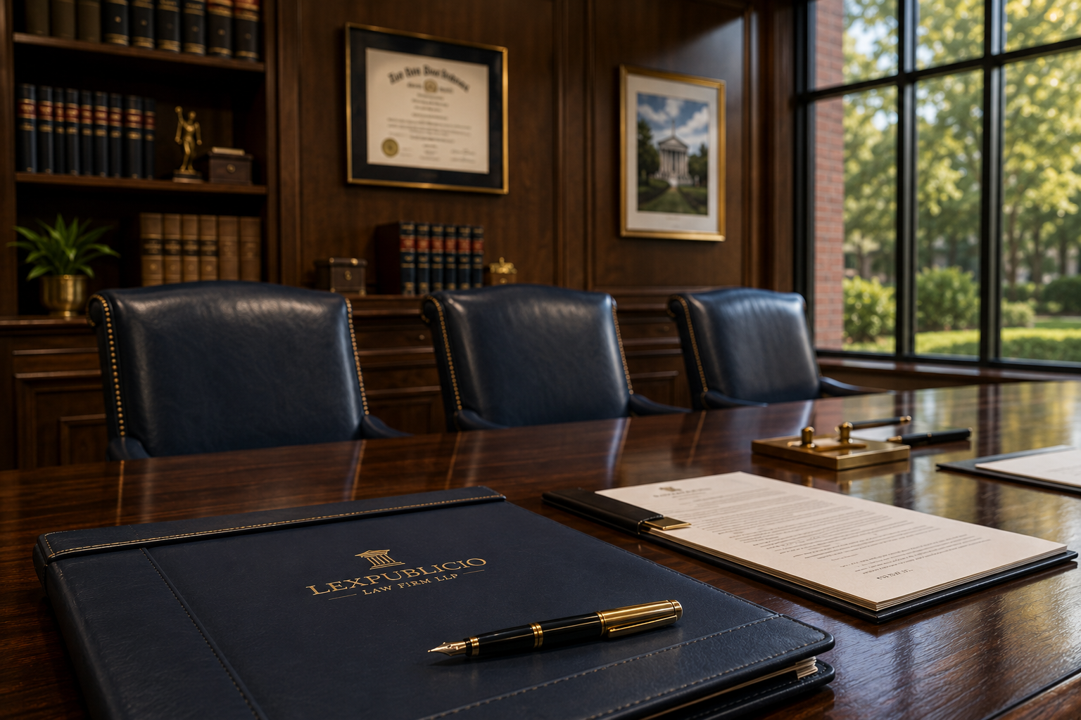 Interior of the LexPublicio Law Firm LLP office.
